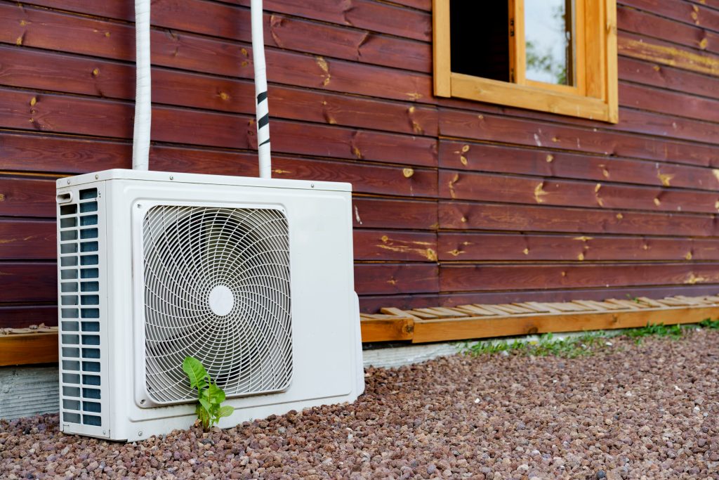 Budgi - air conditioner block on wall of building outdoors 2023 11 27 05 26 58 utc